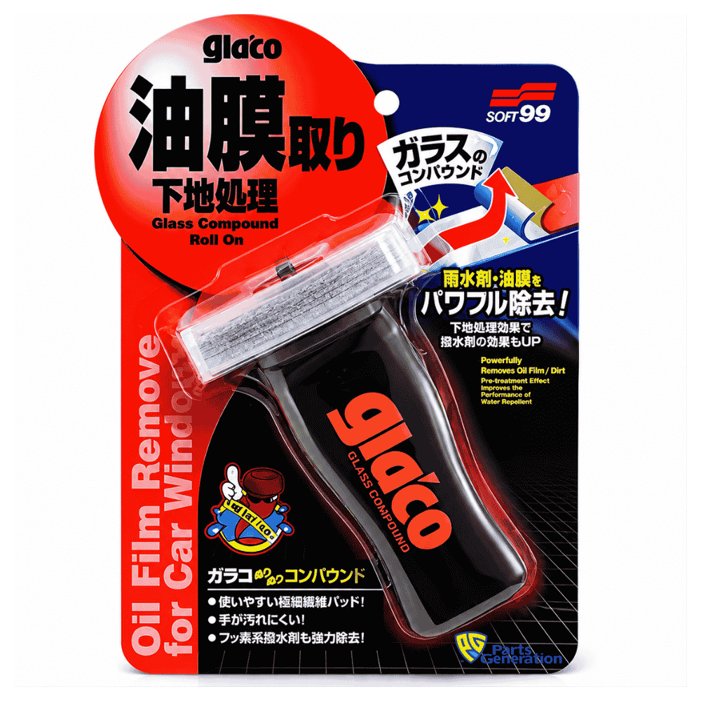 SOFT99 GLACO GLASS COMPOUND ROLL ON 100ML